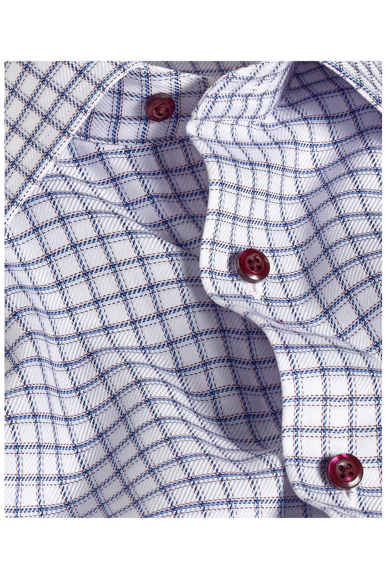Regular Fit Windowpane Check Cotton Dobby Dress Shirt (Men) | Nordstromrack