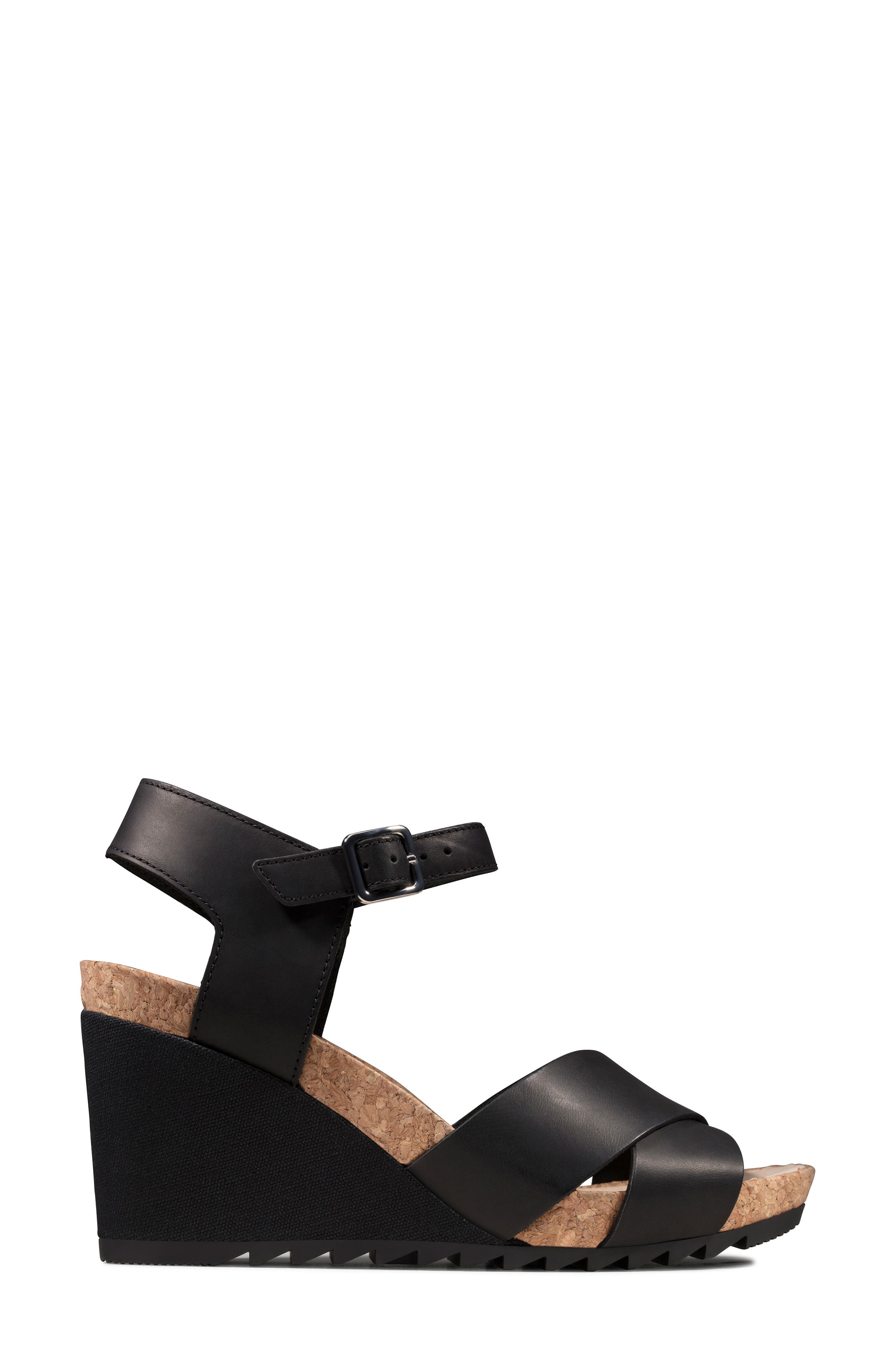 Clarks<sup>®</sup> Flex Sun Wedge Sandal, Alternate, color, 