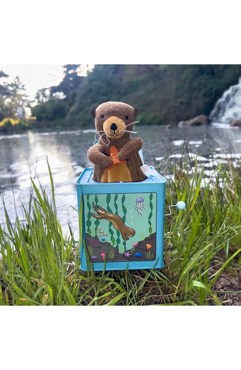 ZZDNU Jack Rabbit Creations Inc Otter Jack in The Box, Alternate, color, Multicolored