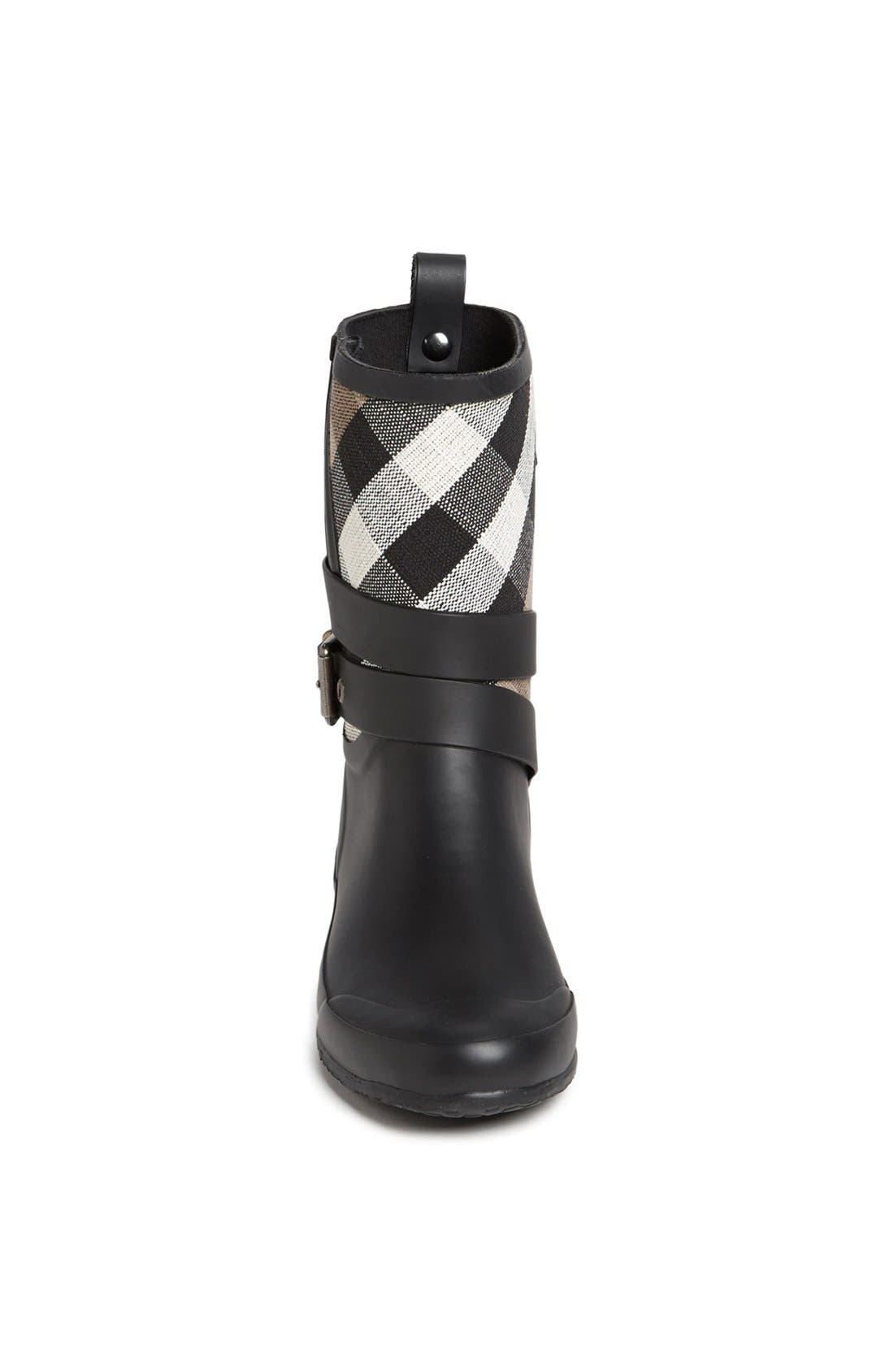 Burberry 'Holloway' Rain Boot, Alternate, color, 