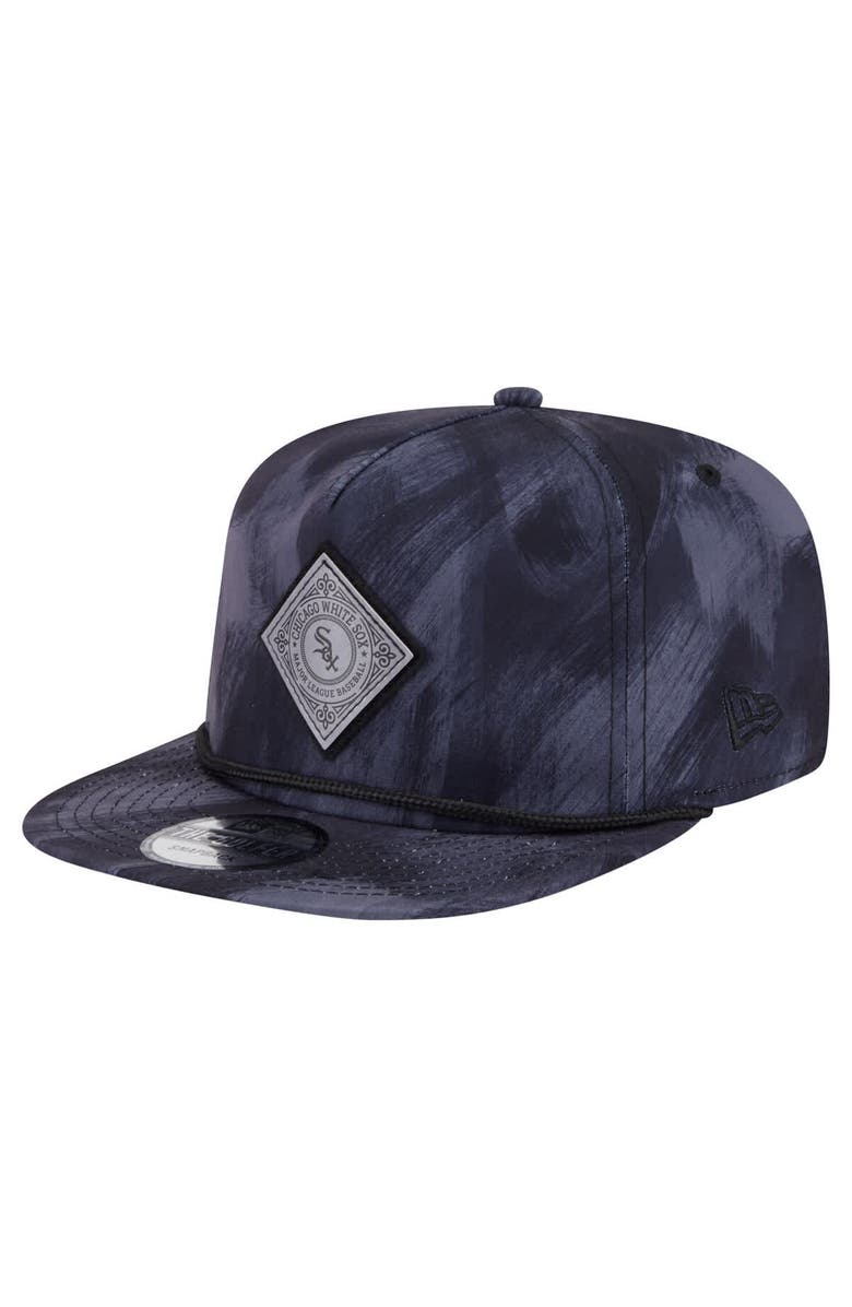 New Era Men's New Era Navy Chicago White Sox Printed Golfer Snapback Hat, Main, color, Navy