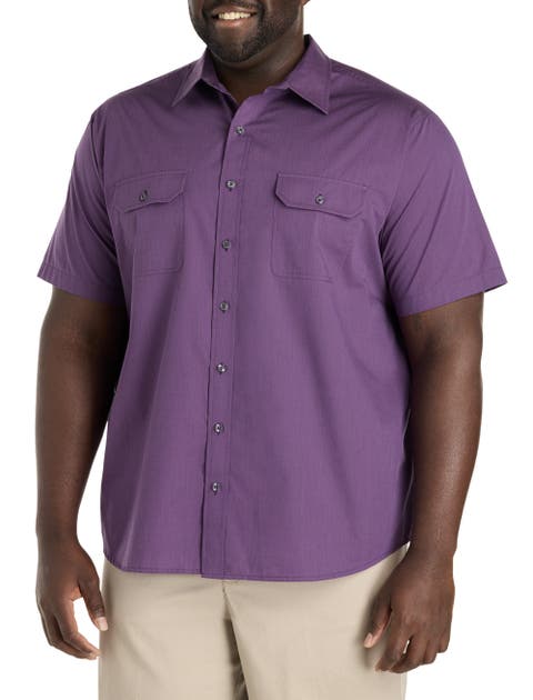 Big & Tall Double-Pocket Sport Shirt
