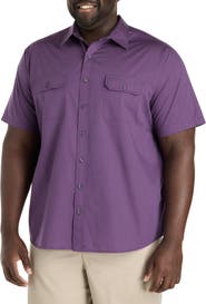 Synrgy by DXL Big & Tall Double-Pocket Sport Shirt