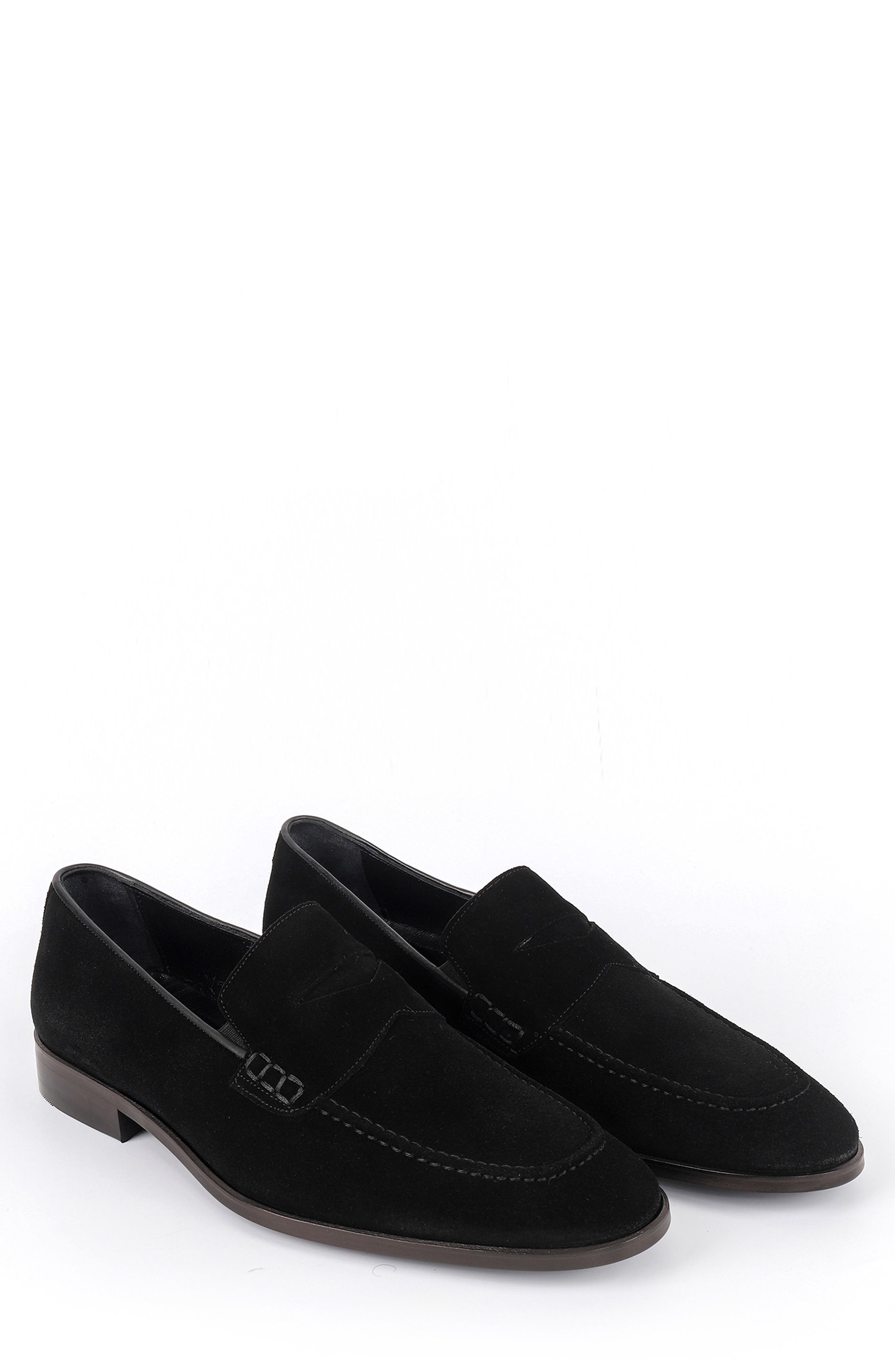 VELLAPAIS Ganado Penny Loafer, Alternate, color, Black