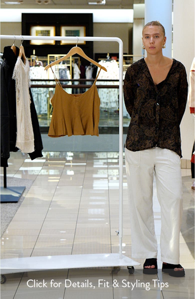 Zuva Cotton & Linen Top, sales video thumbnail