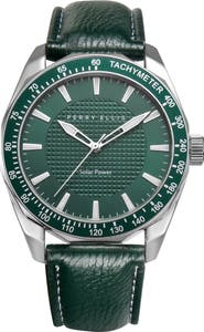 Perry Ellis Solar Powered 3-Hand Quartz Strap Watch, 41mm