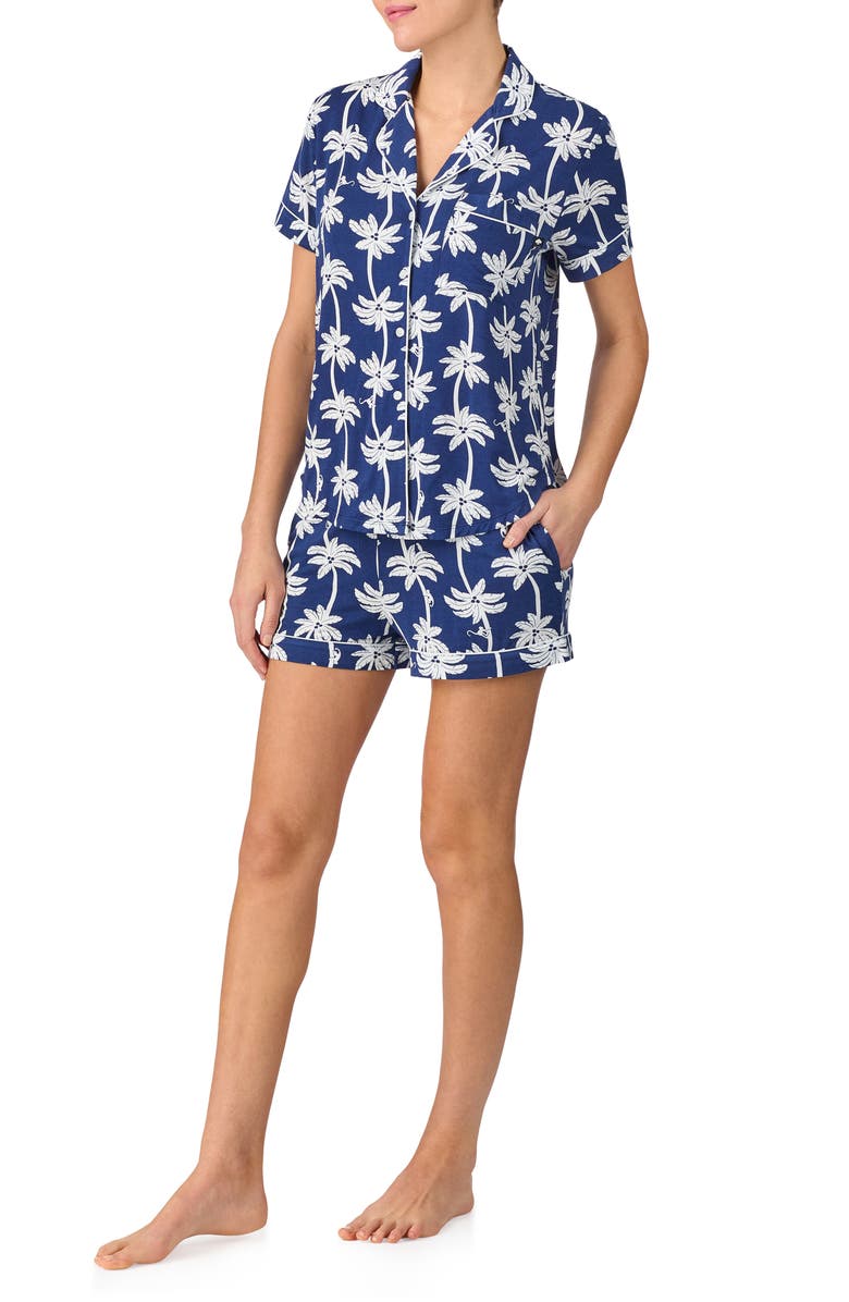 Kate Spade New York print short pajamas, Alternate, color,