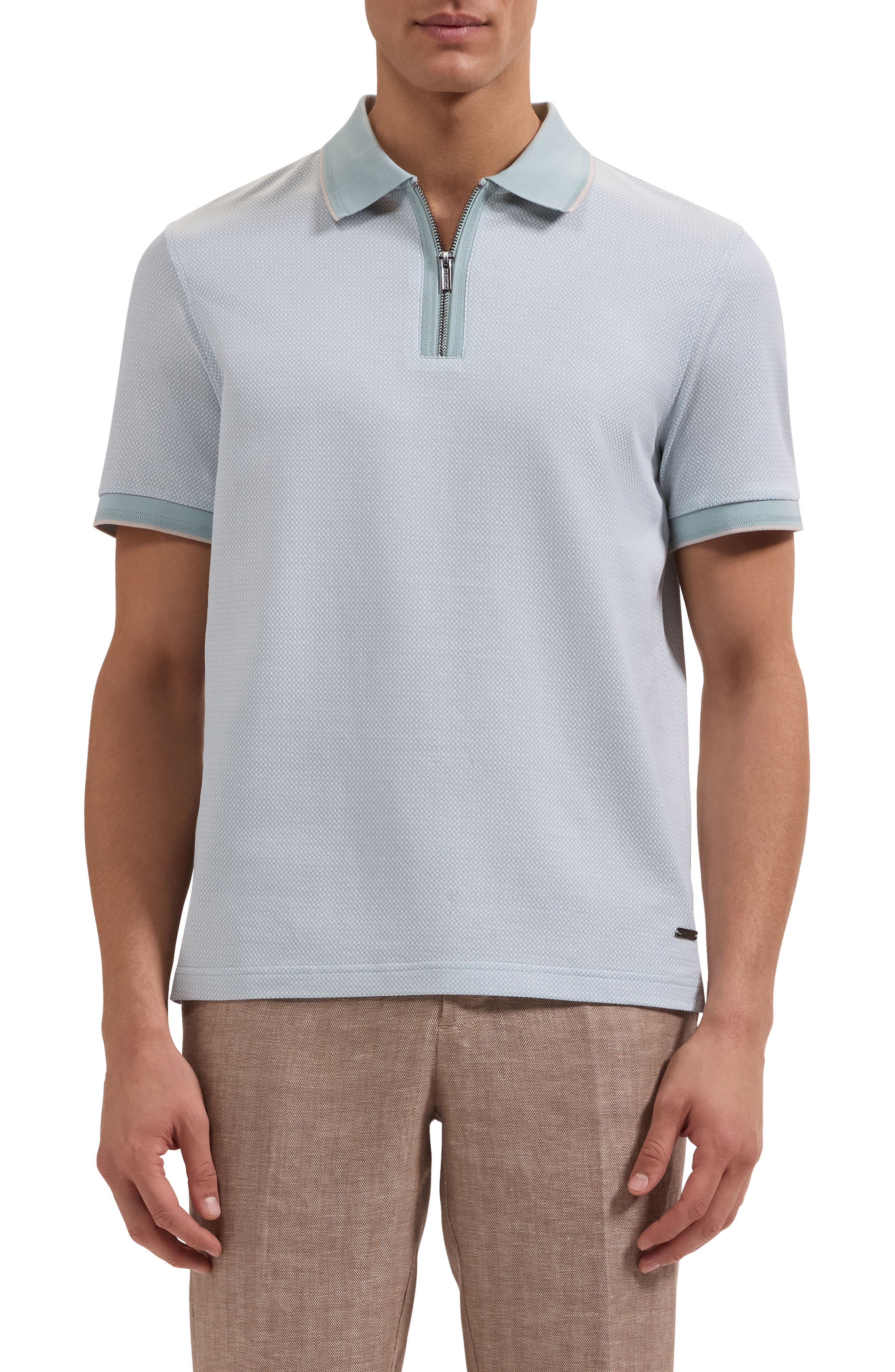 Quarter Zip Polo