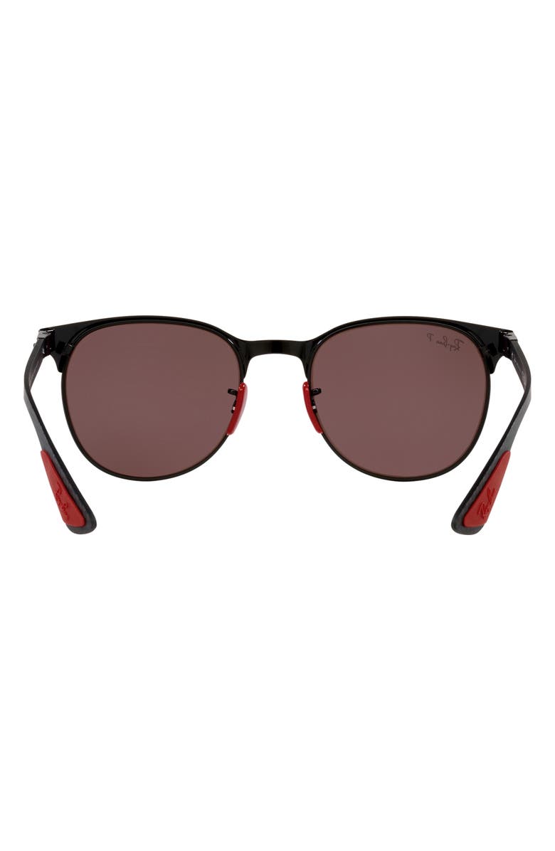 Ray-Ban x Scuderia Ferrari 53mm Polarized Phantos Sunglasses, Alternate, color, 