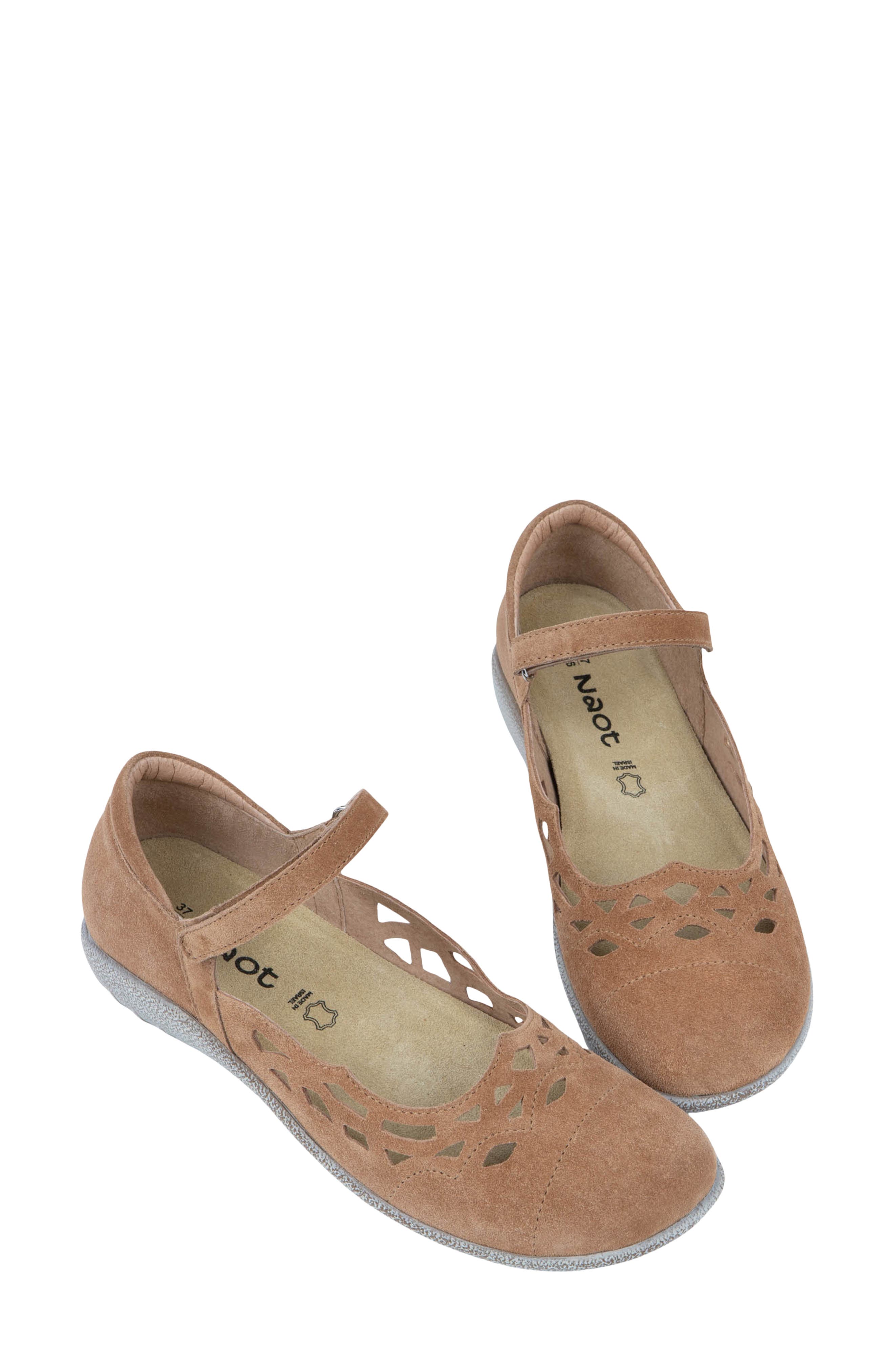 Agathis Mary Jane Flat, Alternate, color, ROSEWOOD SUEDE COMBO