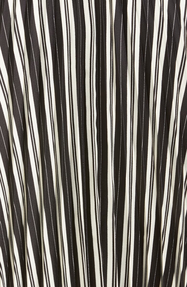 Club Monaco Annina Pleated Satin Skirt, Alternate, color, 