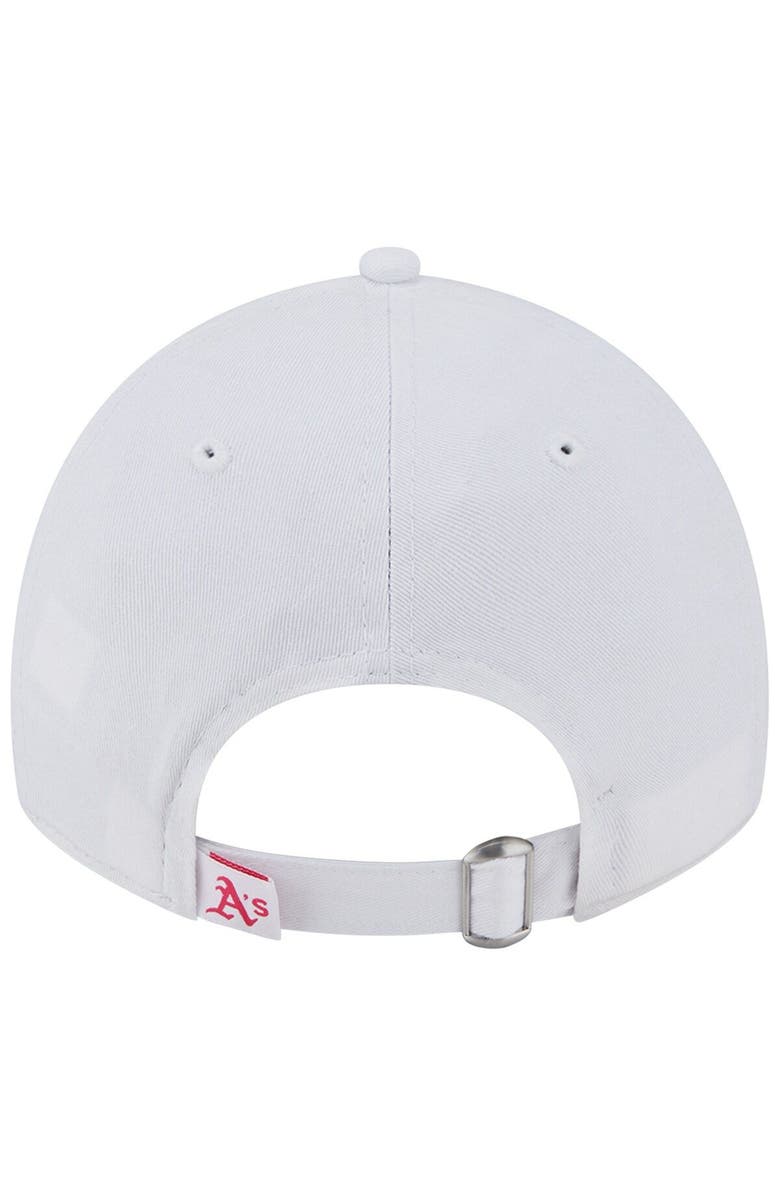 New Era Women's New Era  White Oakland Athletics Spring Training Sunset 9TWENTY Adjustable Hat, Alternate, color, 