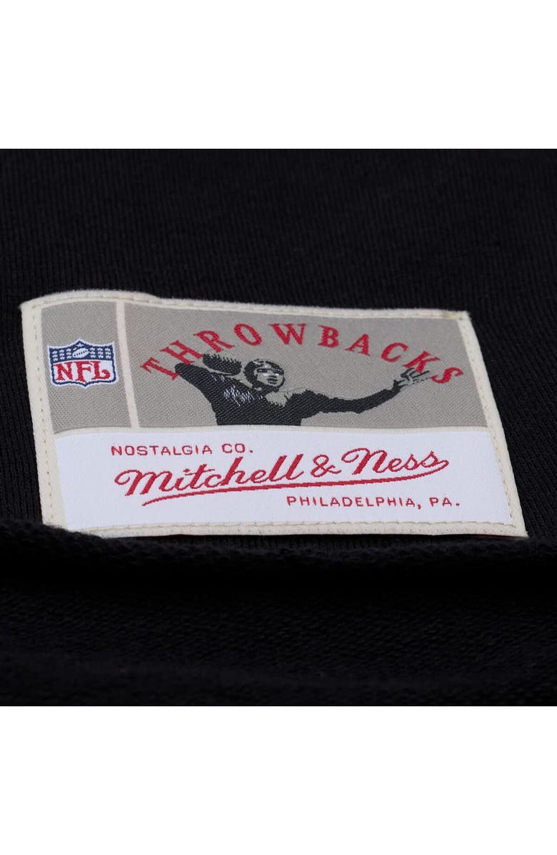 Mitchell 
Ness Women
s Mitchell 
Ness  Black San Francisco 49ers  Cropped Long Sleeve Rugby Polo, Alternate, color, Black