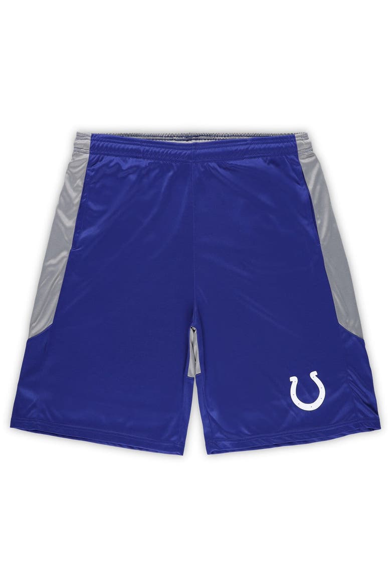 Men's Fanatics Branded Royal Indianapolis Colts Big & Tall Team Logo Shorts, Alternate, color, Royal