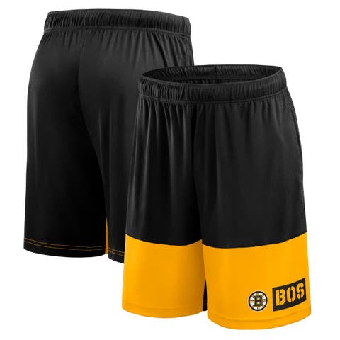 Men
s Logo Athletic Black Boston Bruins Best of the Best Shorts