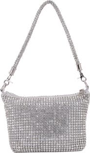 BERNESS Rhinestone Shoulder Bag