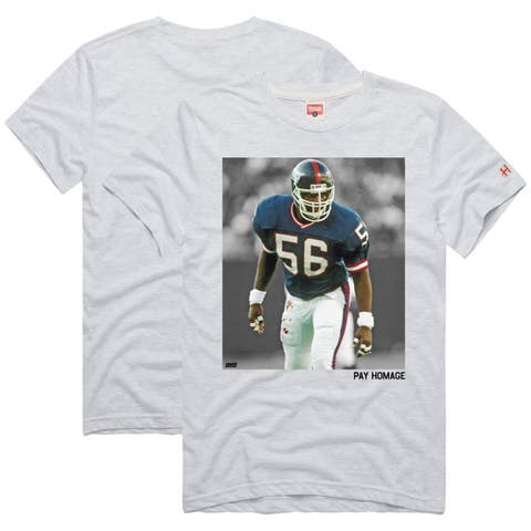 Unisex Homage Lawrence Taylor Ash New York Giants Pay Homage Tri-Blend T-Shirt