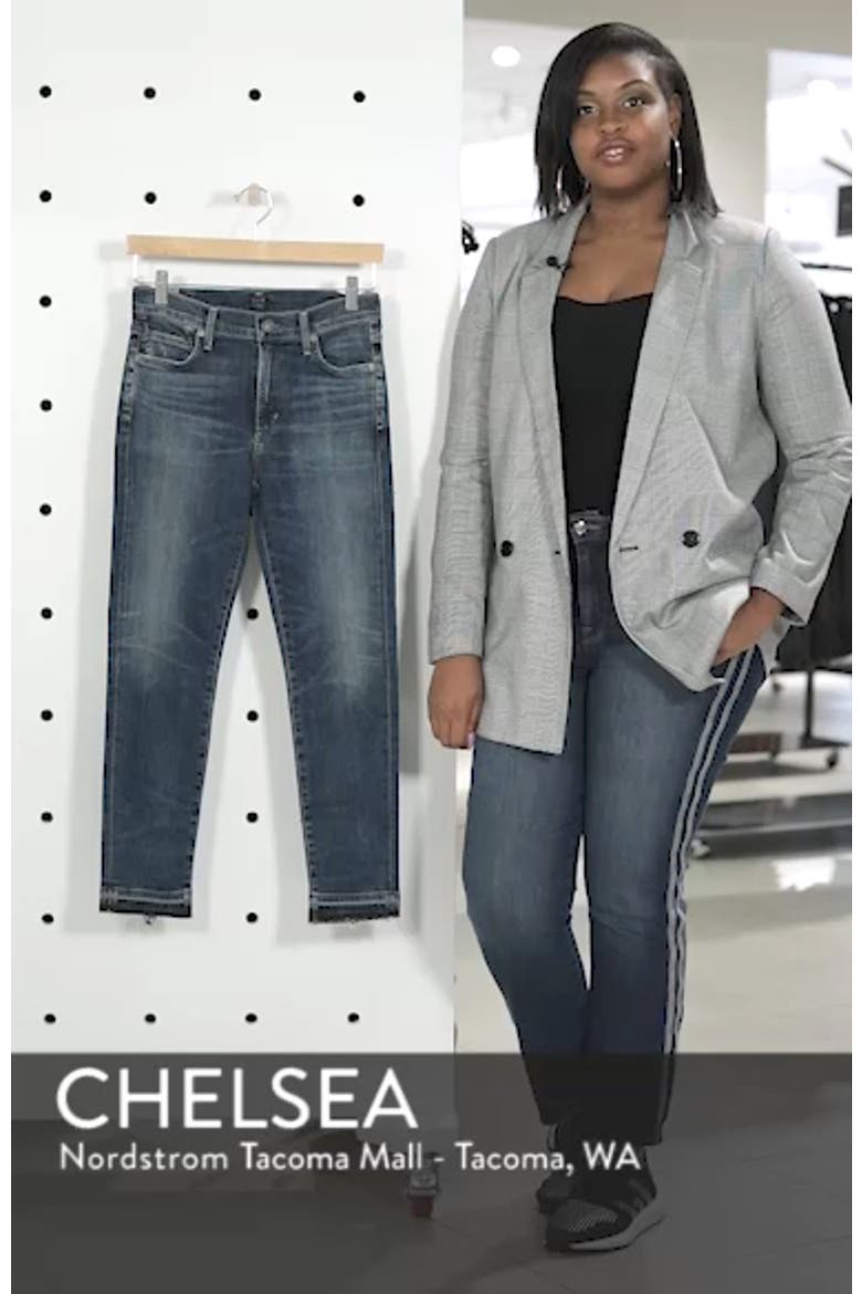 Rocket High Waist Crop Skinny Jeans video