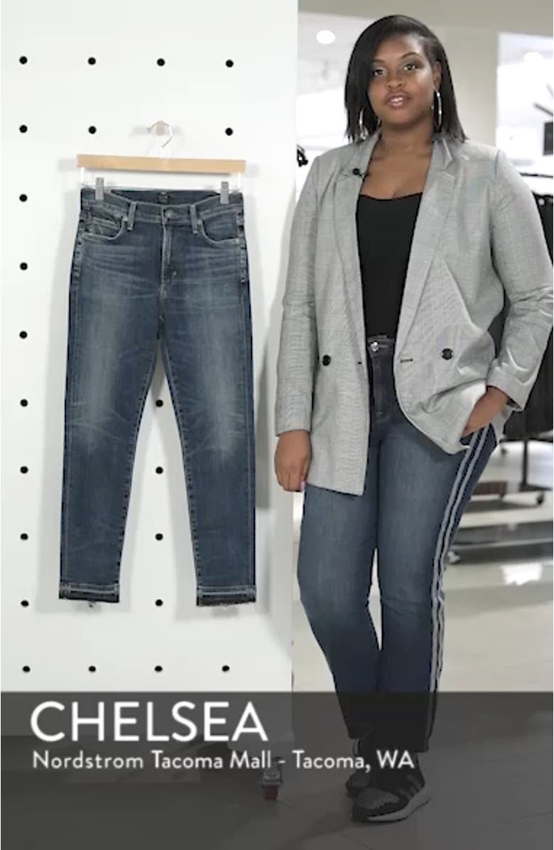Rocket High Waist Crop Skinny Jeans, sales video thumbnail