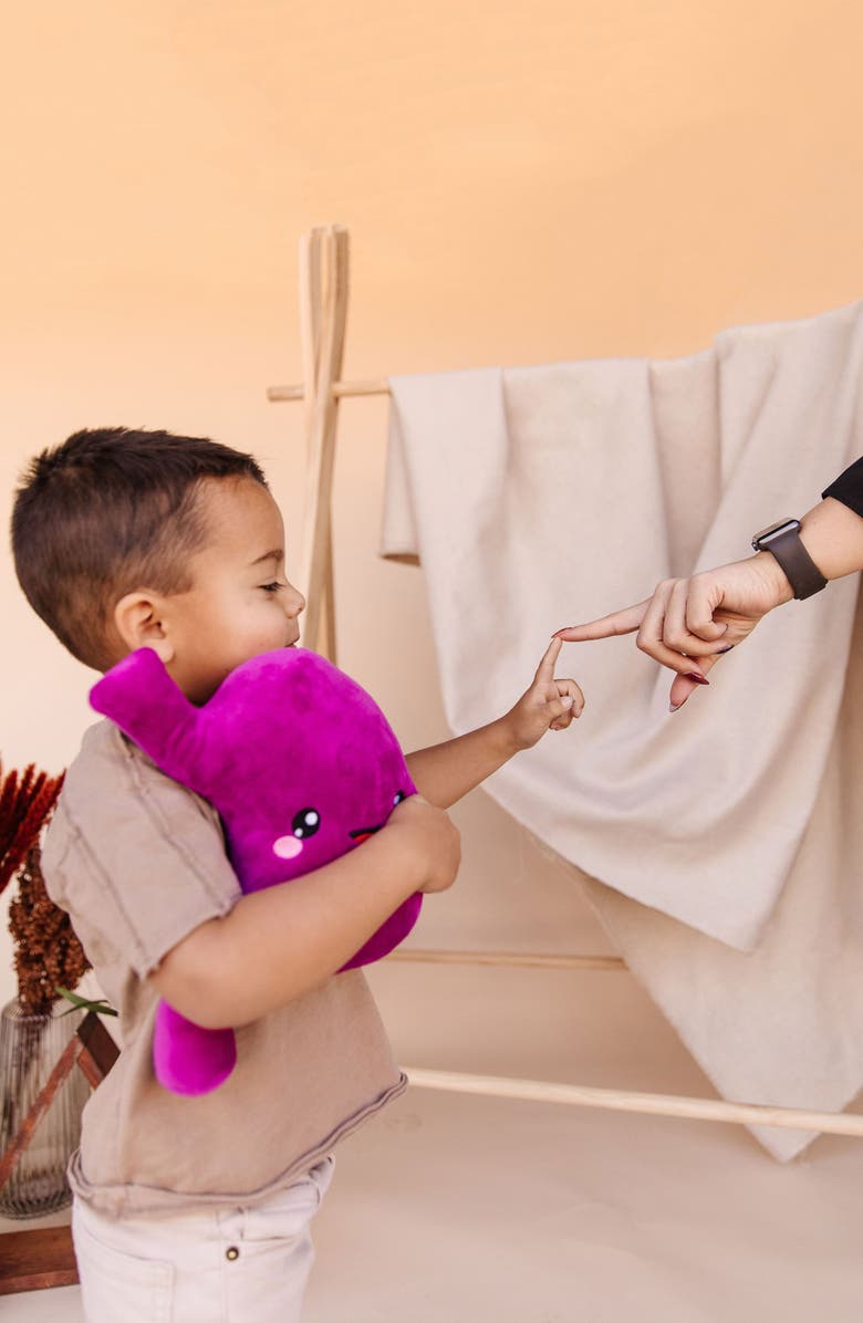 Nerdbugs Stomach Plushie Organ Toys, Alternate, color, Dark Pink