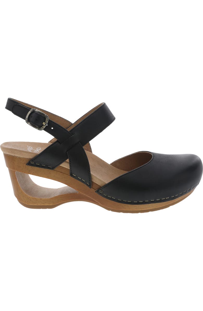 Dansko Taci Slingback Clog Sandal, Alternate, color,