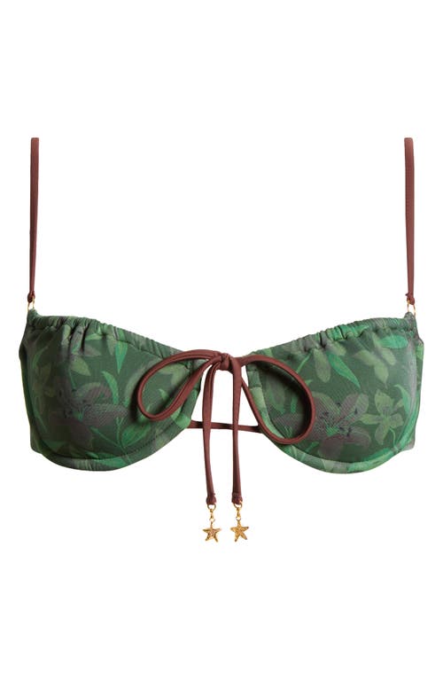 PACSUN PACSUN WILLOW TIE FRONT BIKINI TOP