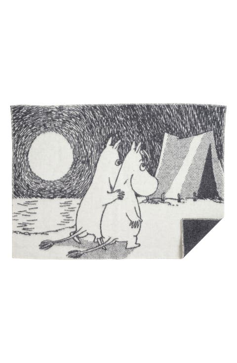 Kids' Moomin Adventure Lambswool Blanket