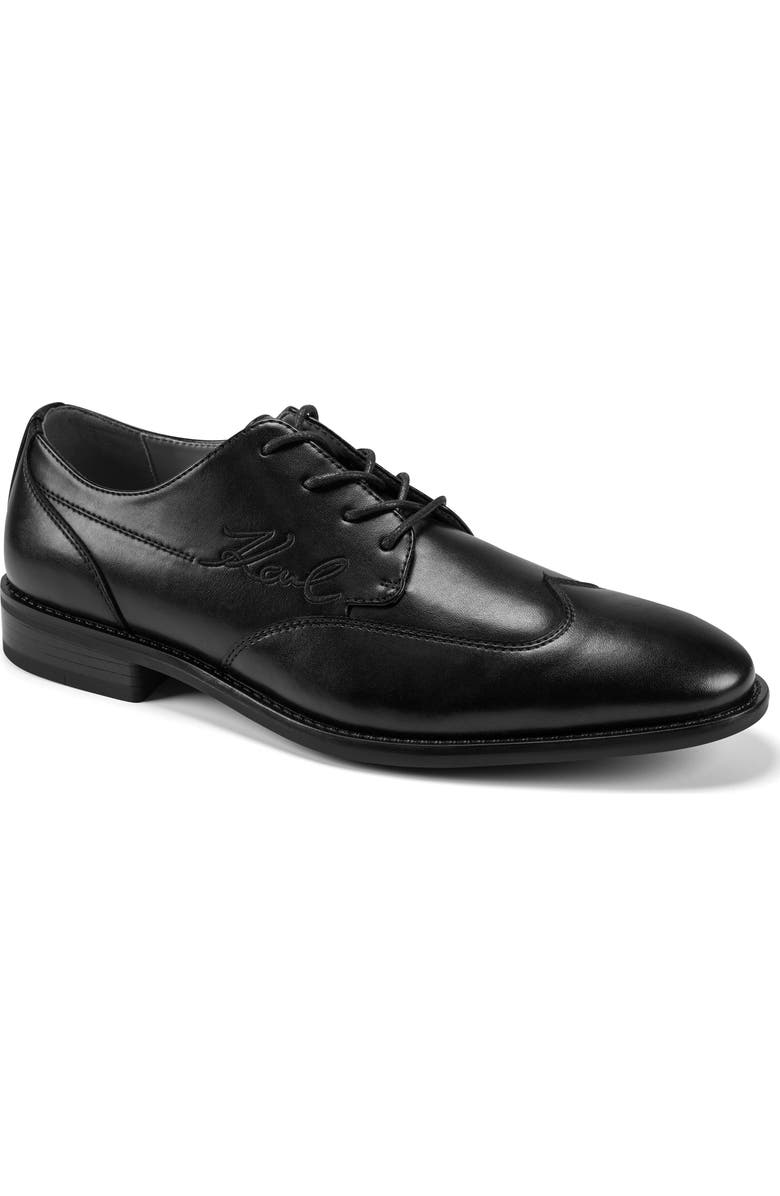 KARL LAGERFELD PARIS Frdo Wingtip Oxford, Main, color, Black