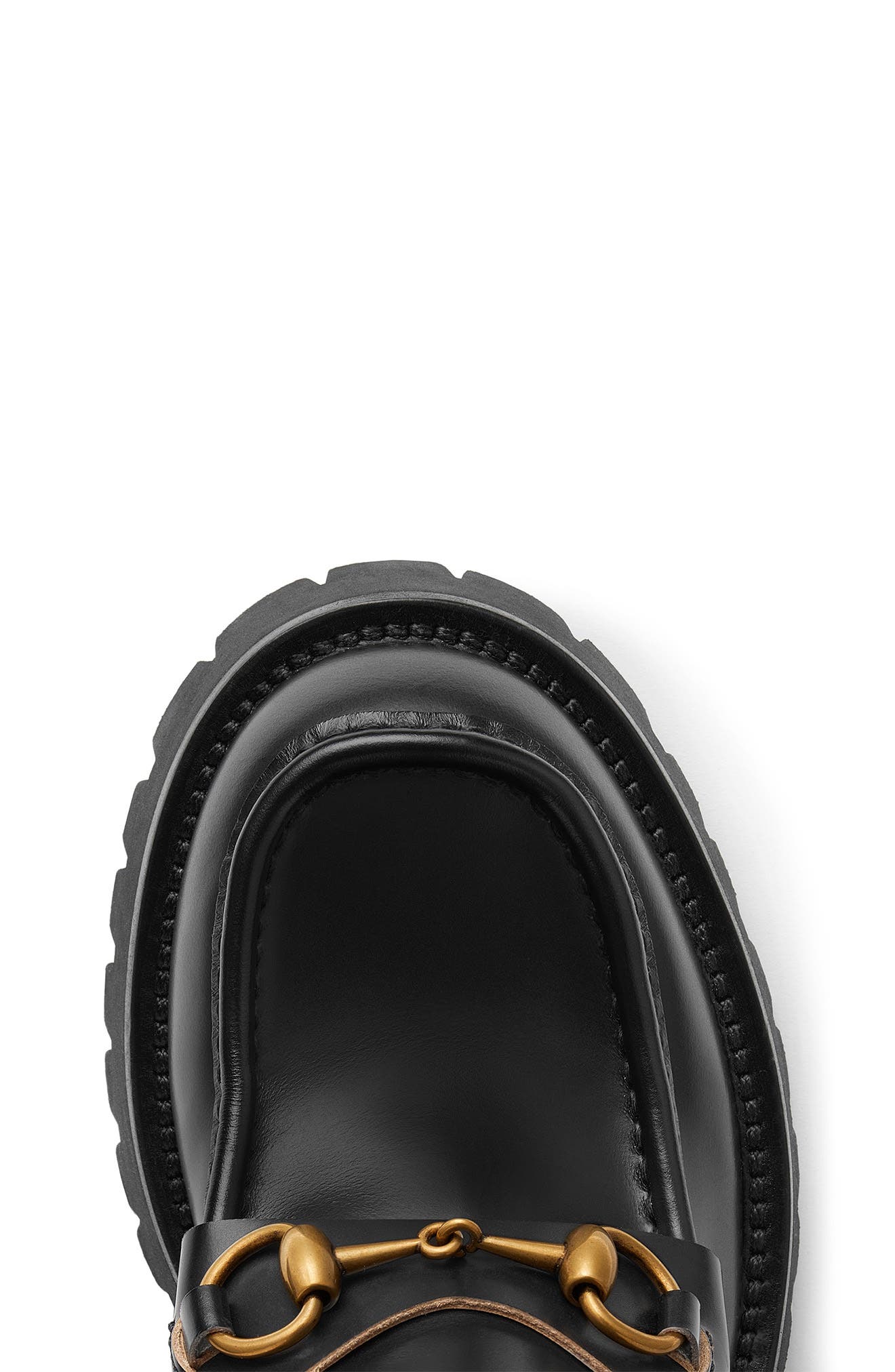 Gucci Harald Horsebit Knee High Platform Boot, Alternate, color, 