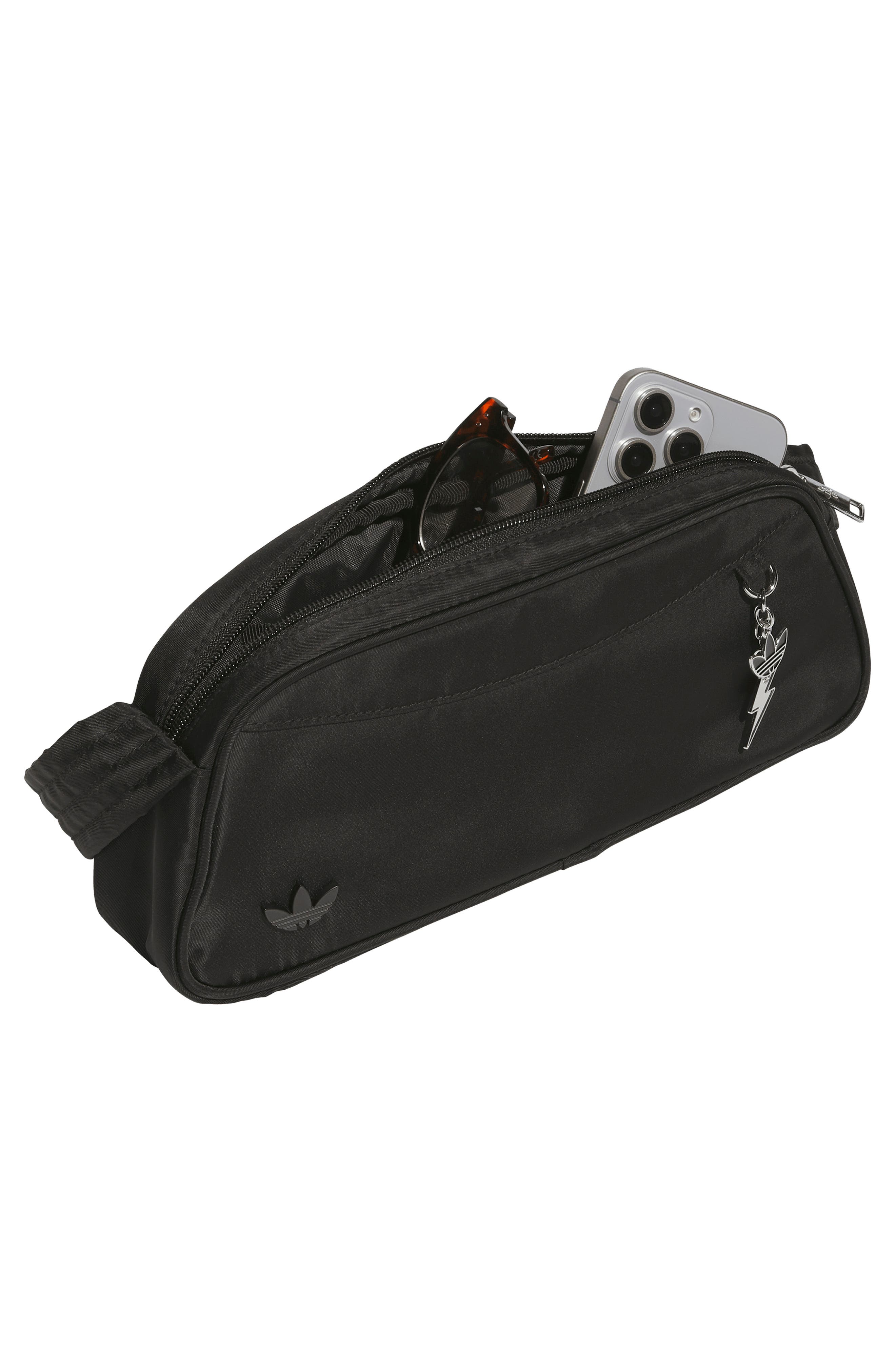 Baguette Crossbody Bag, Alternate, color, BLACK