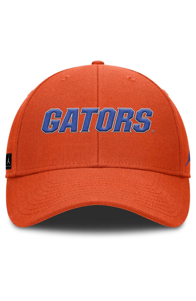 Jordan Brand Men's Jordan Brand Orange Florida Gators 2025 On-Field Rise Performance Adjustable Hat, Alternate, color, Orange