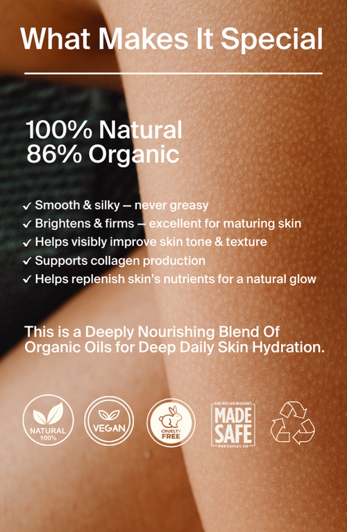 Umanos Botanical Body Oil In Orange