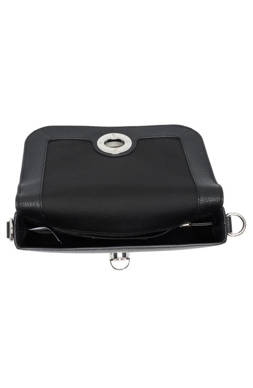 Marc Jacobs Signet Turnlock Small Shoulder Bag In Black