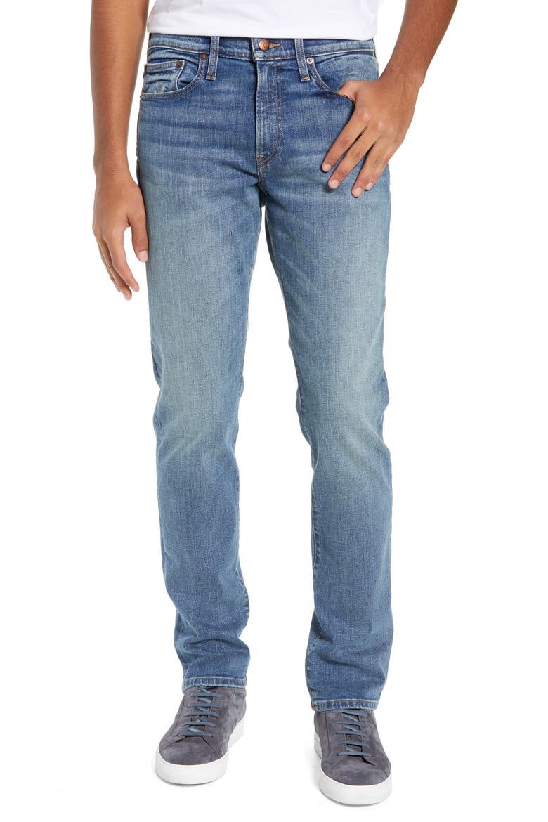 Straight Fit Jeans, Main, color, DANFORTH WASH