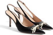 Valentino Garavani Bepointy Pointed Toe Slingback Pump