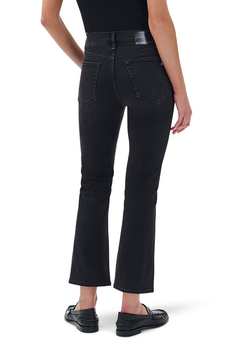Flexi Peyton Mid Rise Ankle Bootcut Jeans, Alternate, color, MIDNIGHT