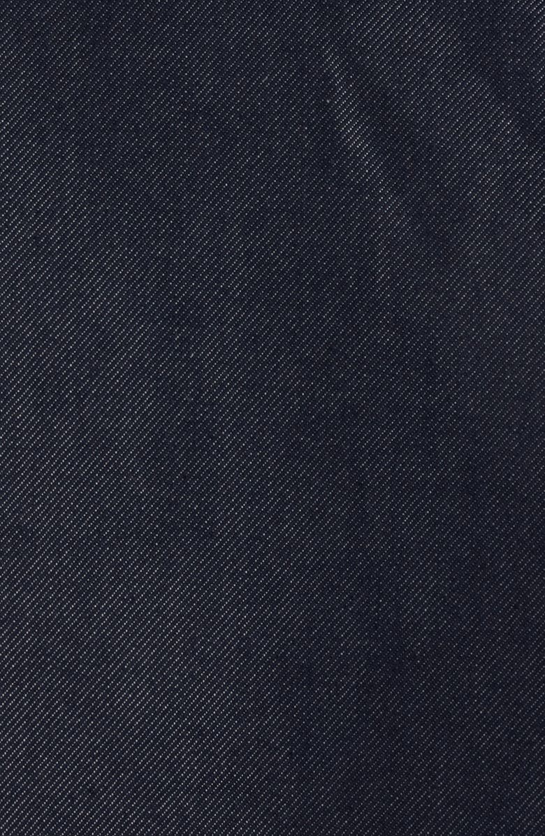 Givenchy Military Silk Blend Denim Overshirt, Alternate, color, Indigo Blue