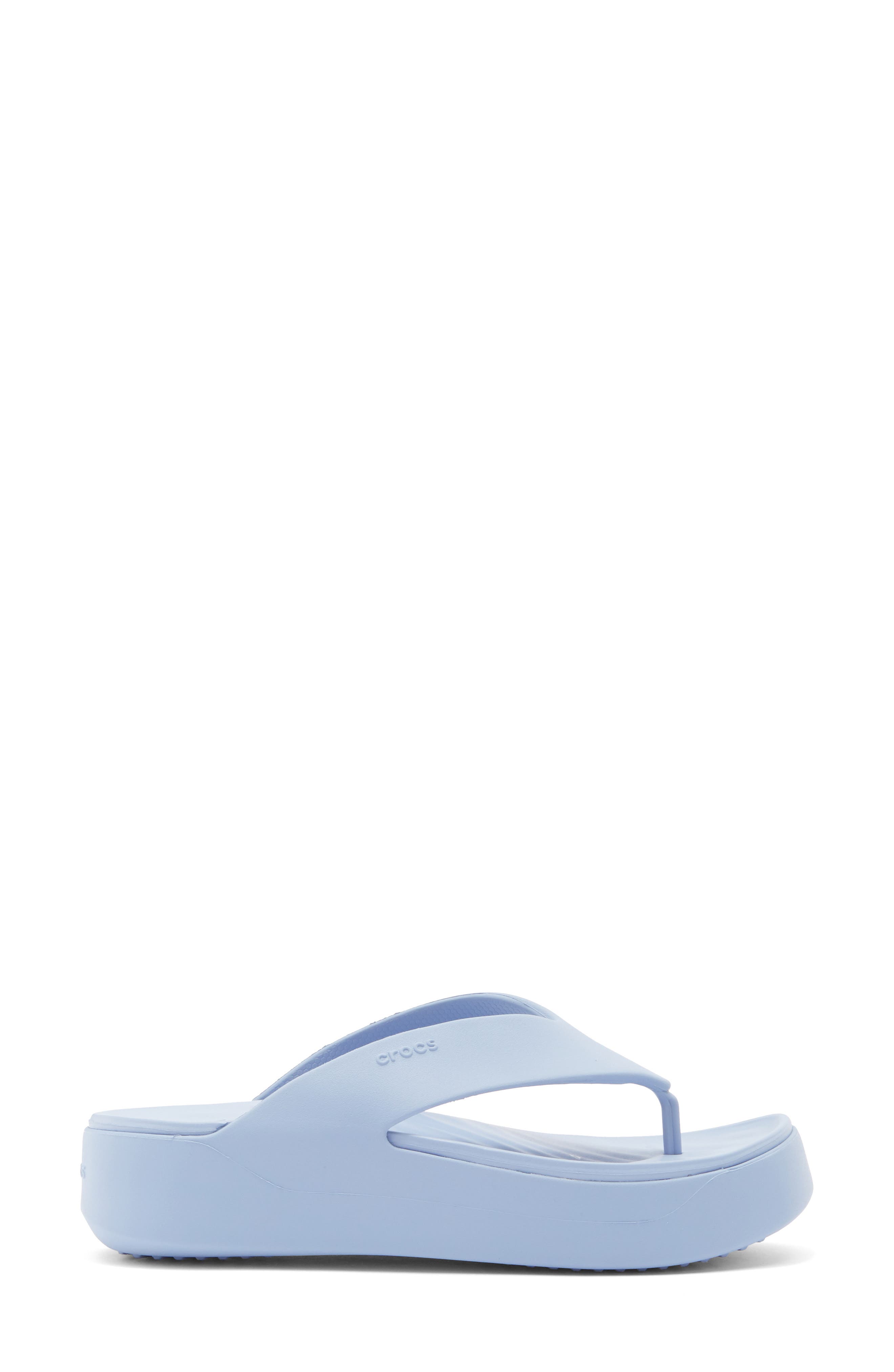 Getaway Platform Flip Flop, Alternate, color, BLUE HAZE