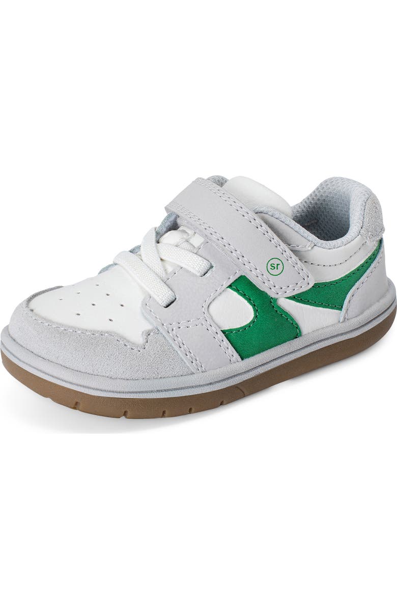 Stride Rite Kids' London SRTech<sup>™</sup> Sneaker, Alternate, color, White/ Green