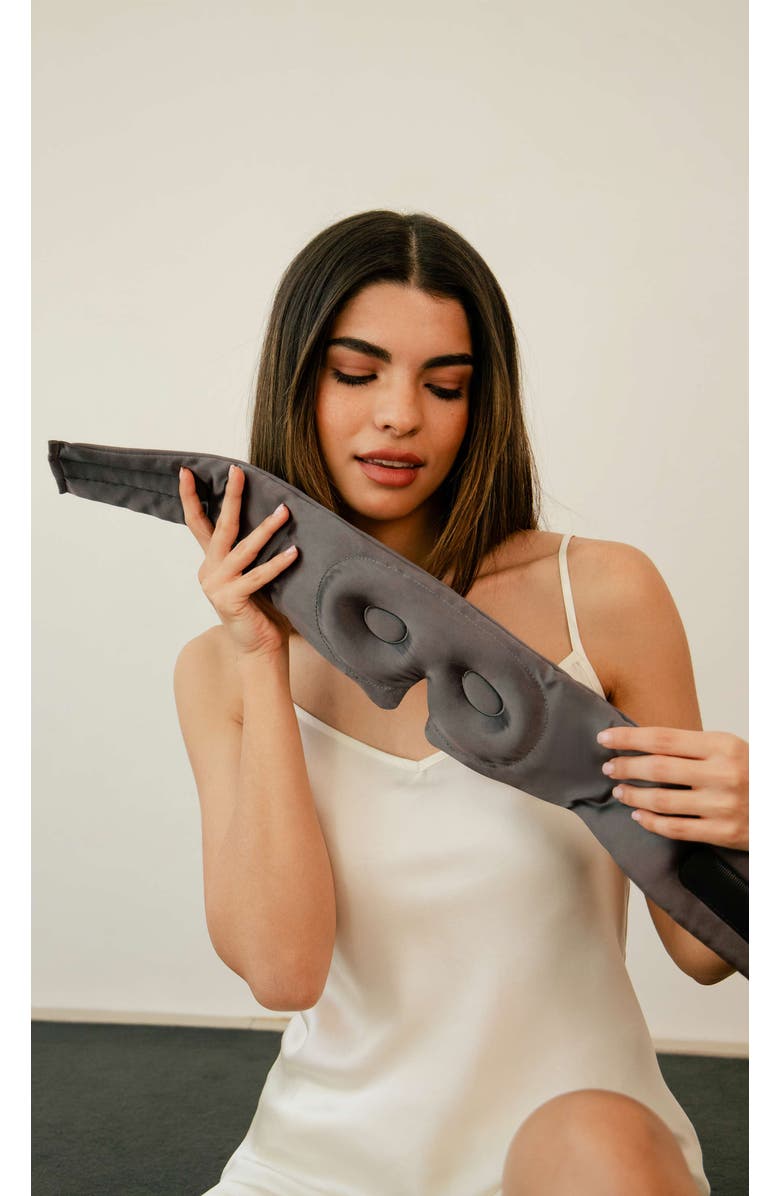 Drowsy Sleep Co. Eyelash Protecting Sleep Mask, Alternate, color, Moonlight Shadow