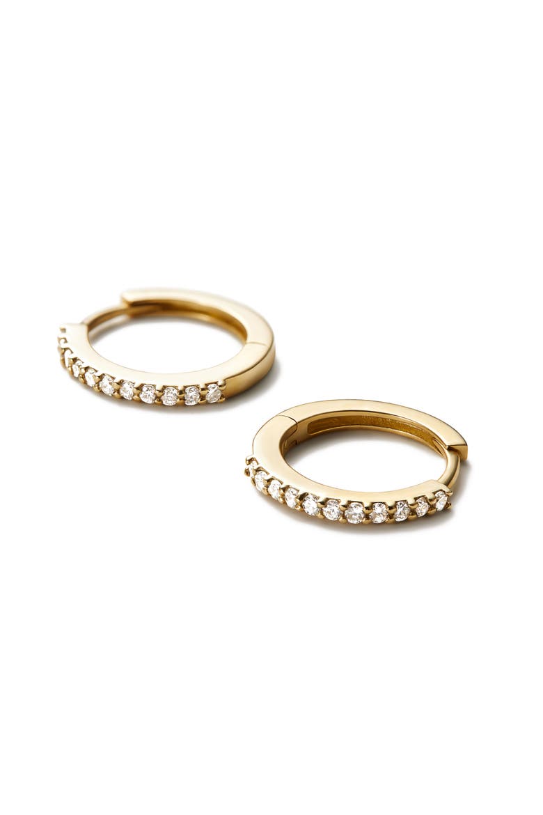 Lab Grown Diamond Earrings - Gold Diamond Earring Set, Alternate, color, Gold