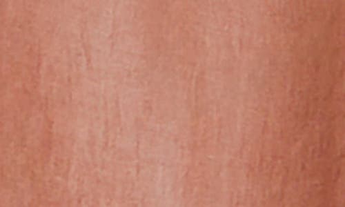 Shop Bella Dahl Short Sleeve Linen Top In Terracotta Brown