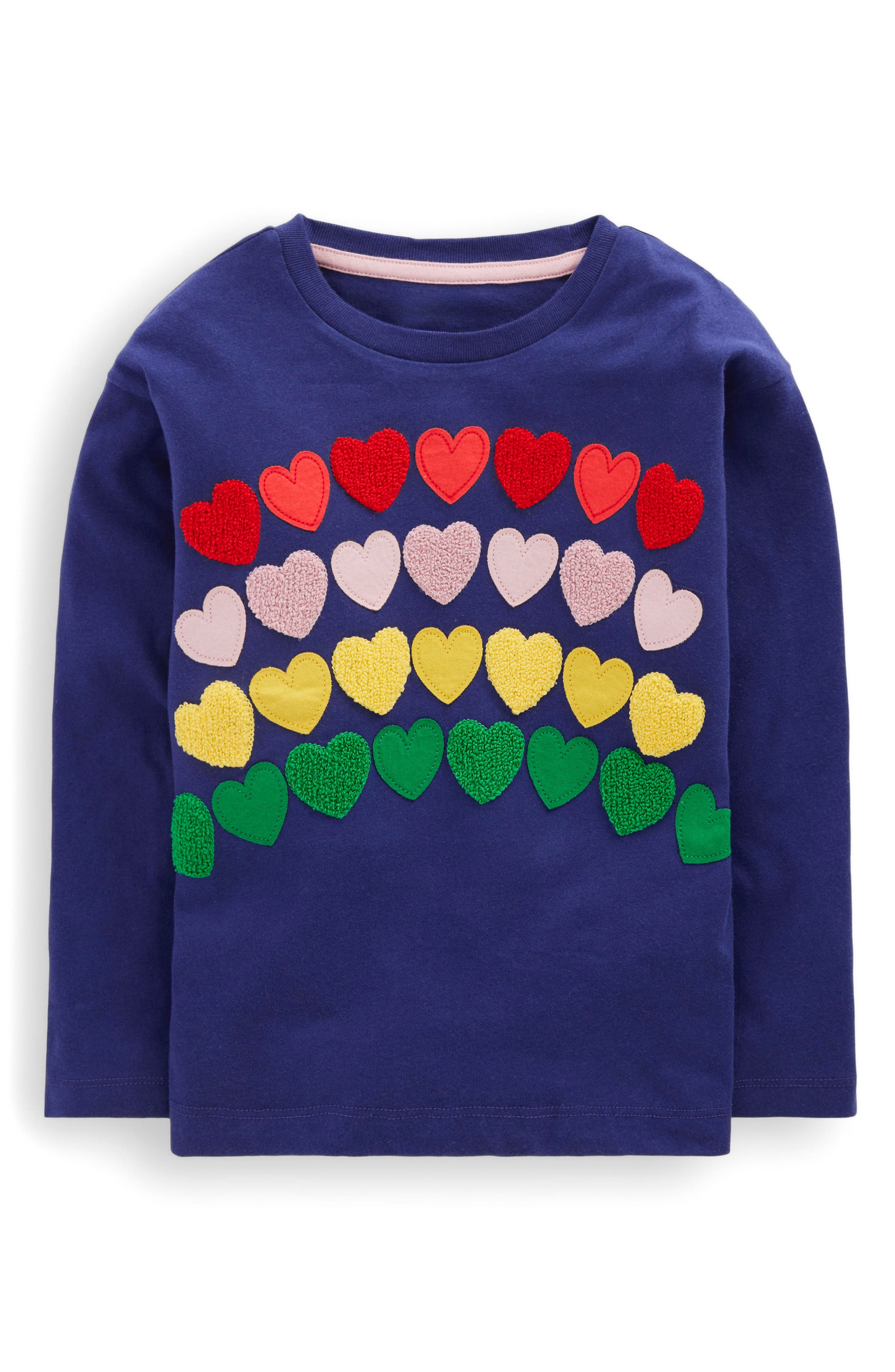 selected TWILIGHT NAVY HEARTS