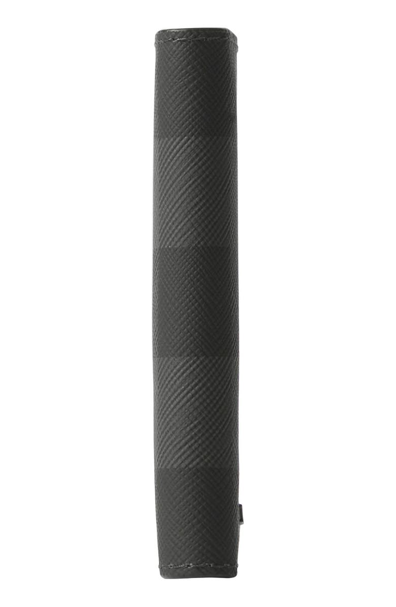 Burberry Bateman Check Coated Canvas Bifold Wallet, Alternate, color, 