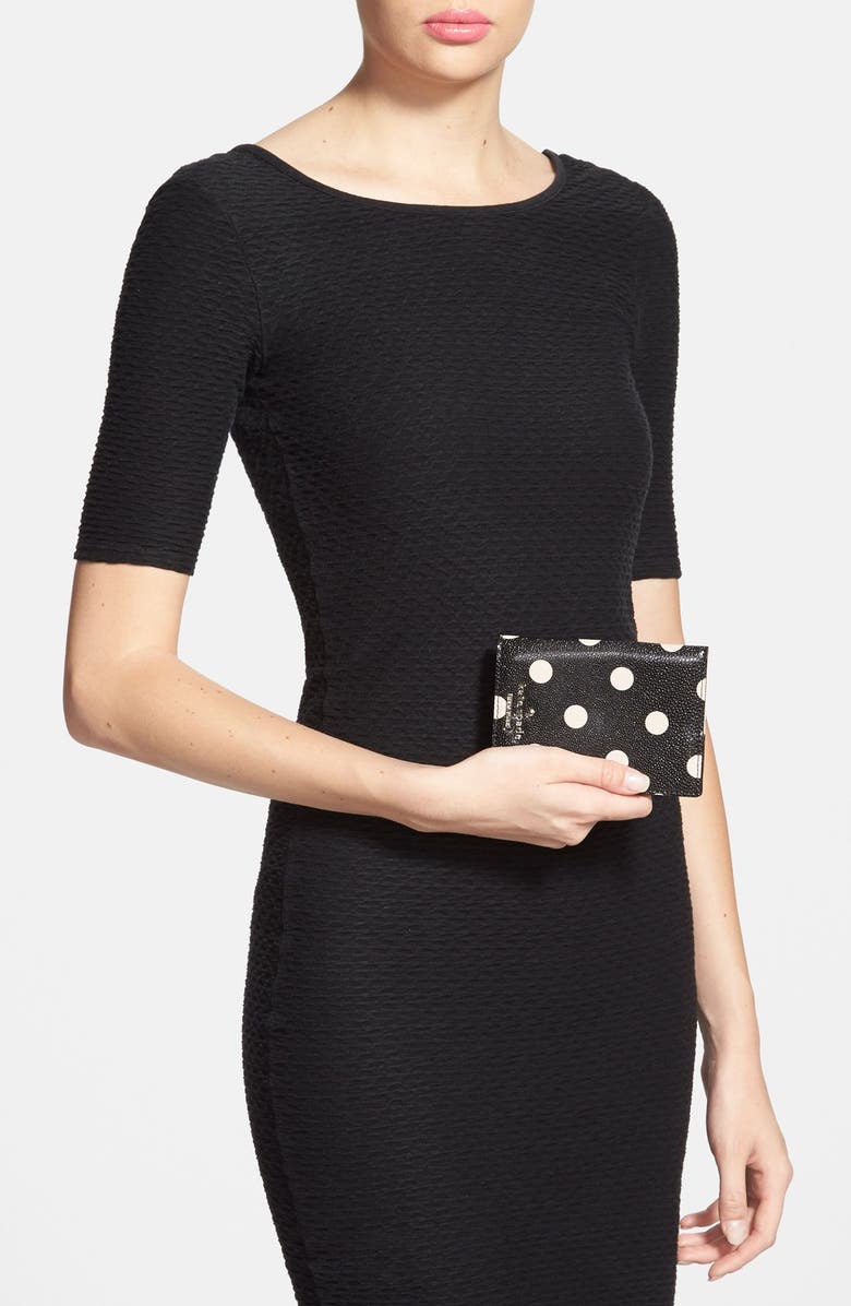 Kate Spade New York 'cedar street dot' passport holder, Alternate, color,