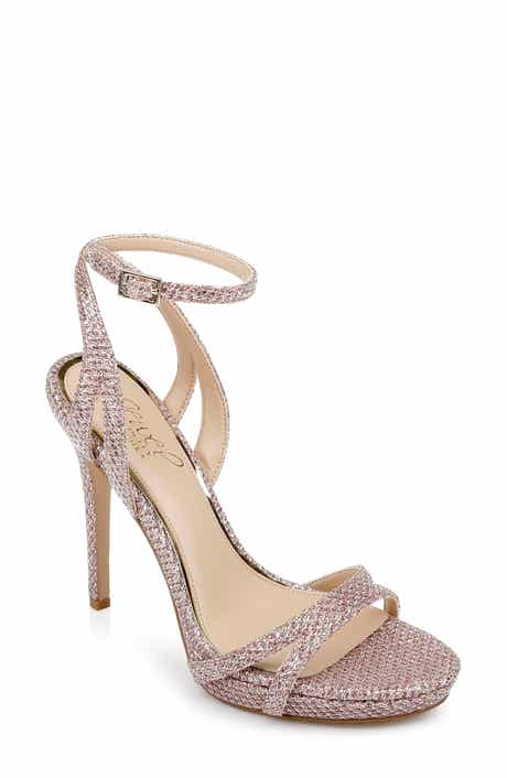 Jewel Badgley Mischka Arianna Ankle Strap Sandal