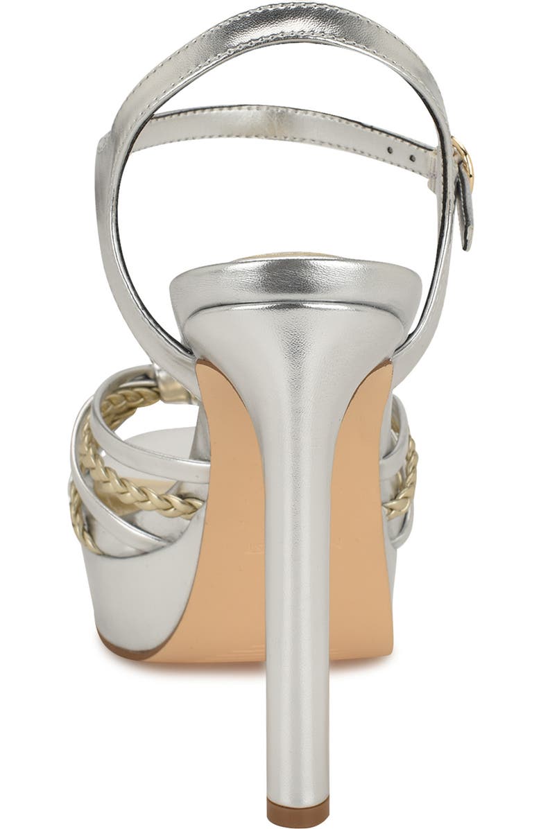 Nine West Waser Ankle Strap Platform Sandal, Alternate, color,