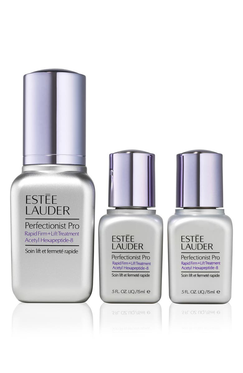 Estée Lauder Perfectionist Pro Rapid Firm + Lift Treatment Serum Trio USD $164 Value, Main, color, 