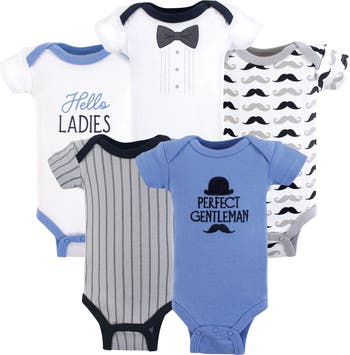 Essential Cotton Bodysuits 5-Piece Set