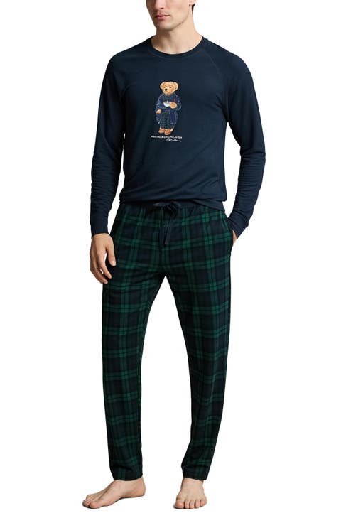 Polo Bear French Terry Pajamas